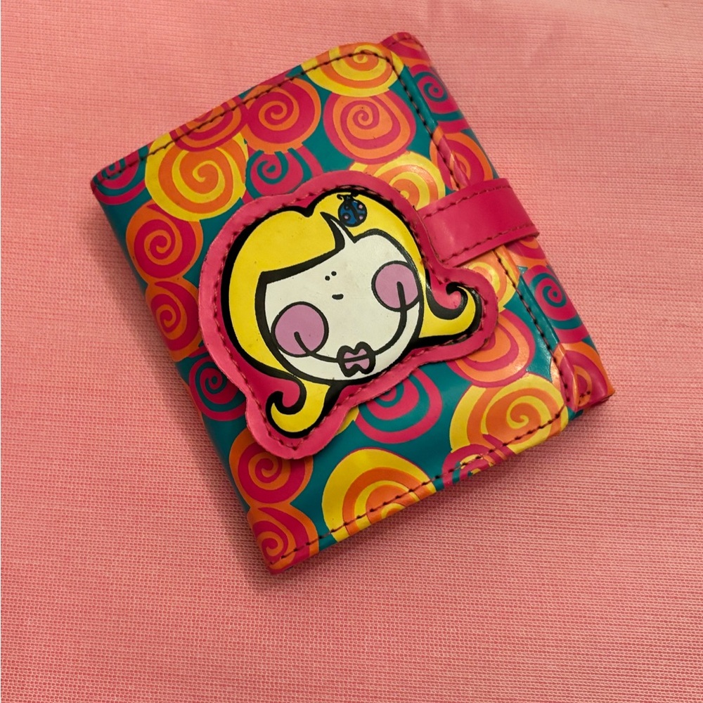 Vintage Lisa Frank (?) Nickelodeon Y2K Wallet